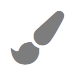 A paintbrush