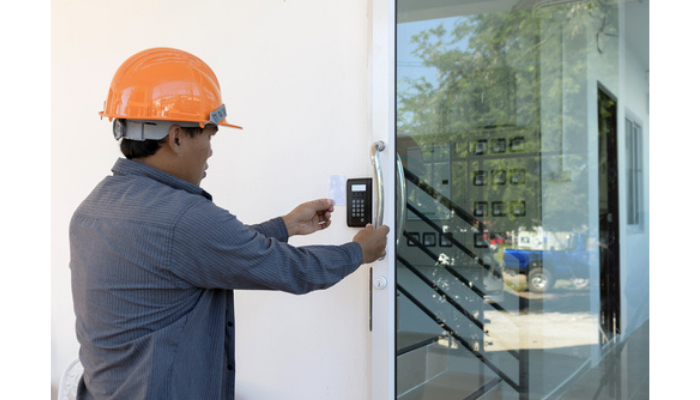 Blogging Tips LinkedIn Post Header 5 Installing access control systems