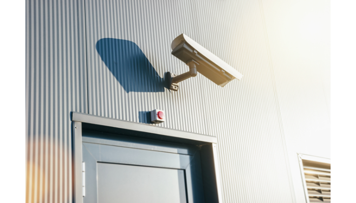 Blogging Tips LinkedIn Post Header 8 Door Entry Security Cameras for Businesses