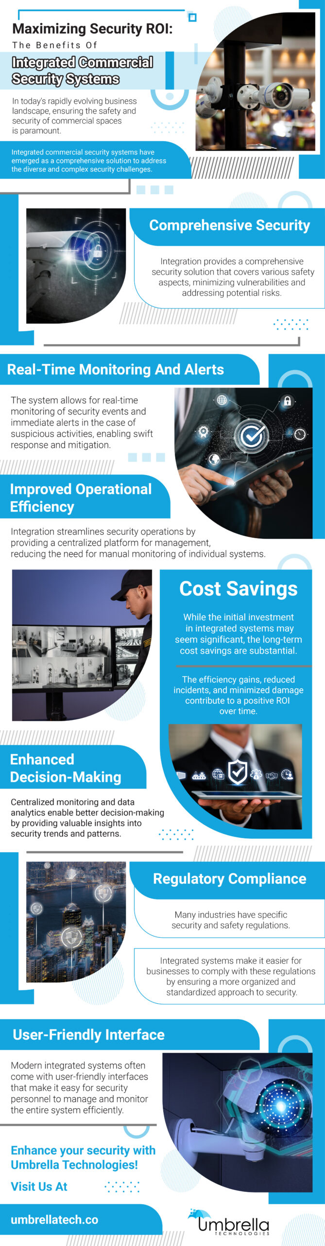 UmbrellaTech Info 01 2 scaled Maximizing Security ROI: The Benefits Of Integrated Commercial Security Systems.