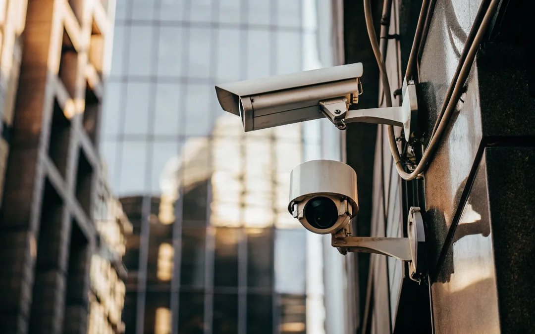 Business CCTV security system.