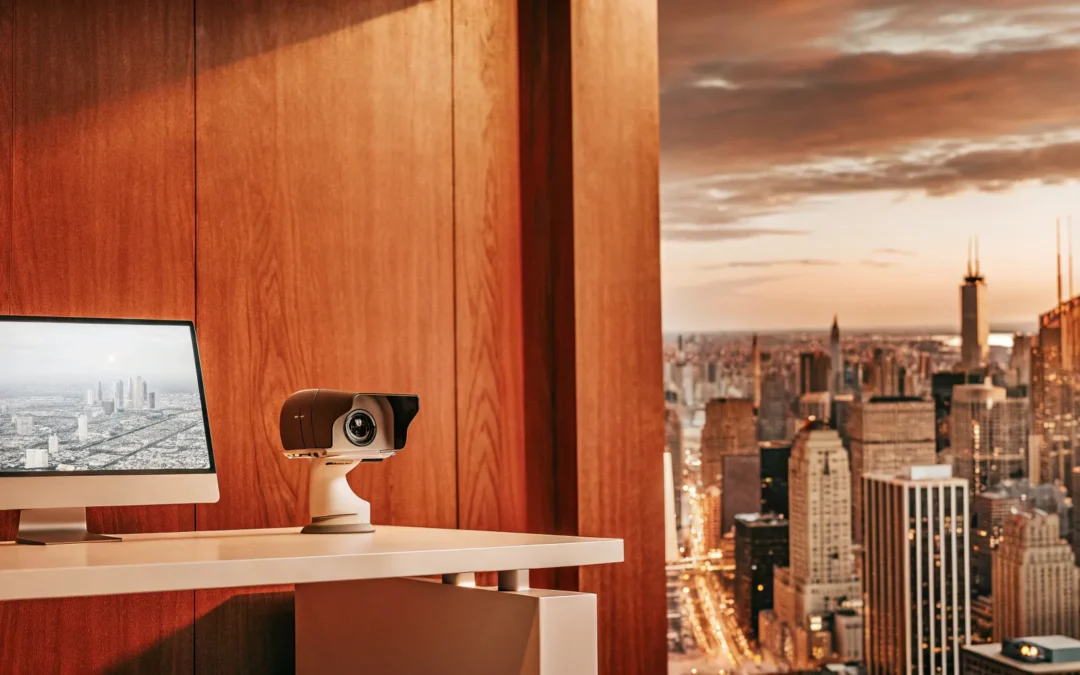 Chicago skyline security system.