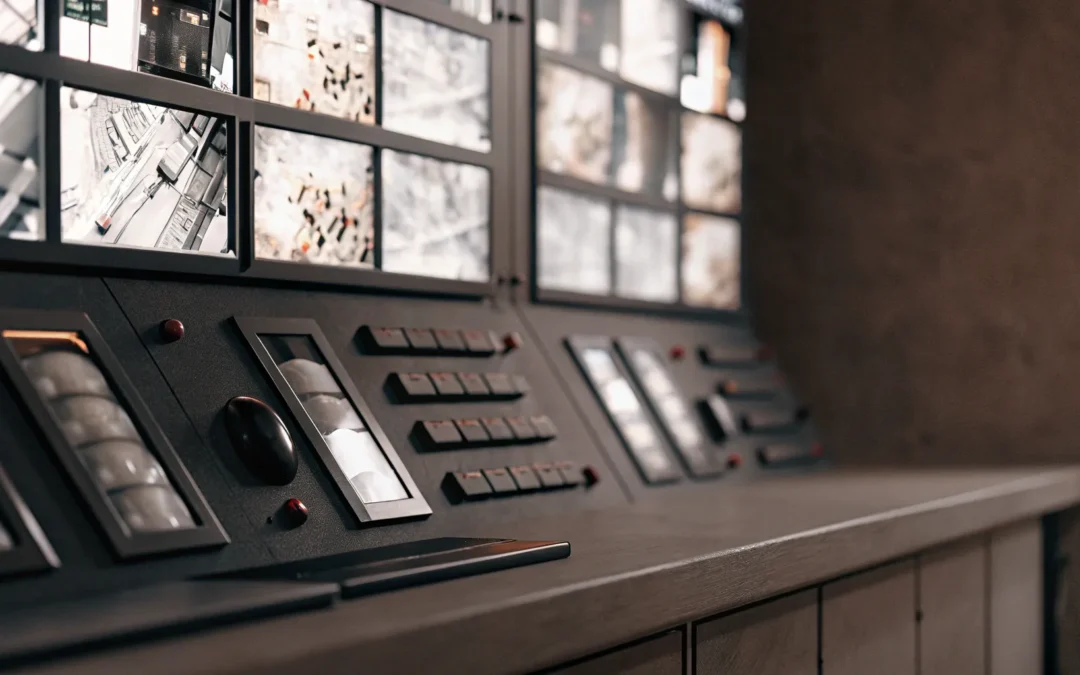 Modern access control system upgrade for enhanced security.