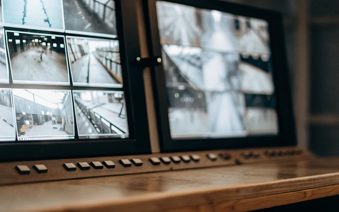 Integrated security dashboard displaying camera feeds for enhanced monitoring.