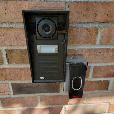 School Video Intercom and Prox Card Reader Installation School Video Intercom and Prox Card Reader Installation