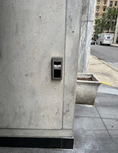 Chicago Commercial Security Systems 17 Access control system installed on commercial door in Chicago, Illinois