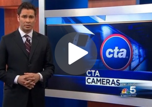 Company 1 NBC Chicago Channel 5 News coverage of Surveillance camera installation for Chicago Transit Authority