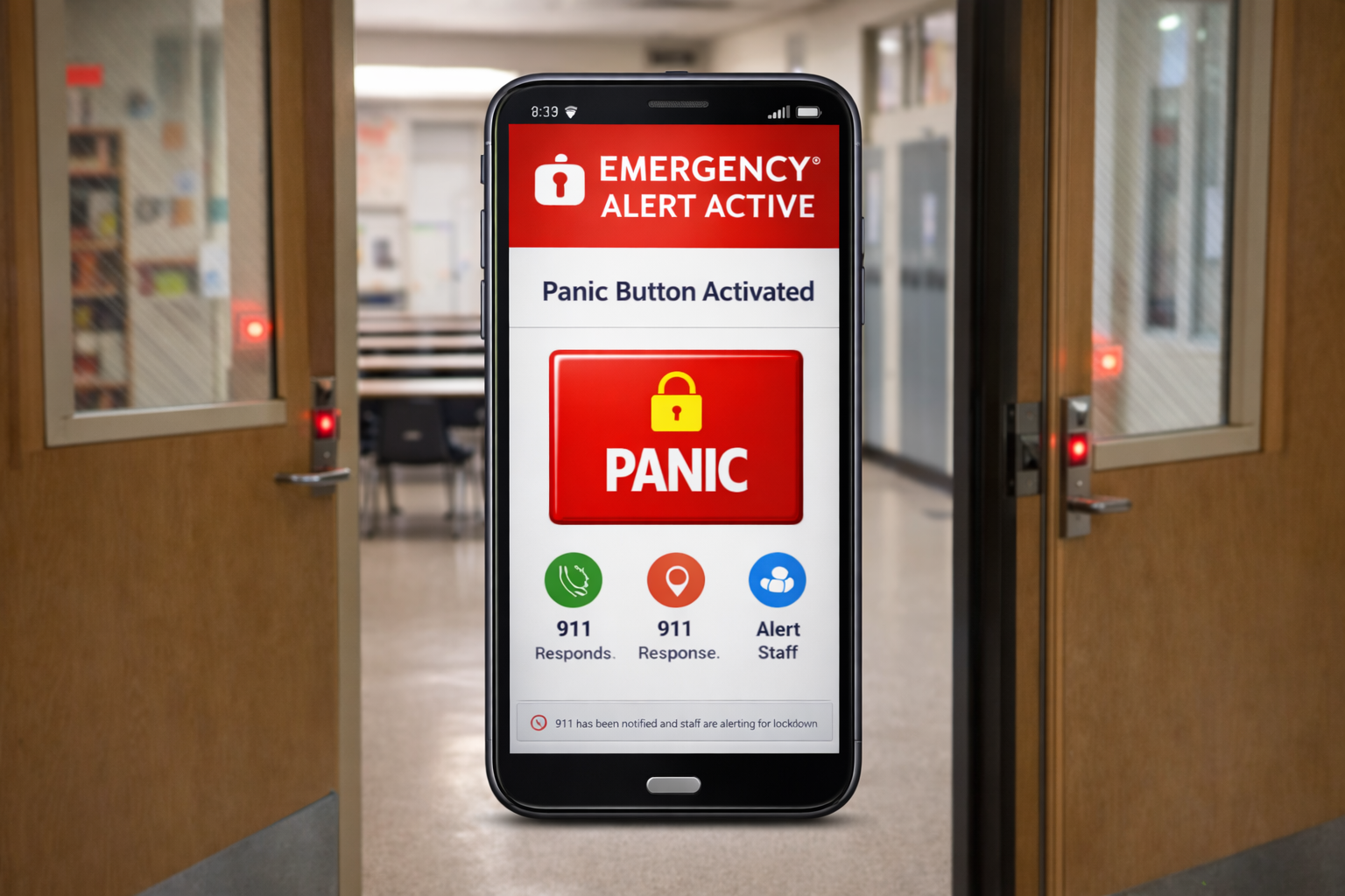 School Panic Alarm Systems 2 Mobile App–Based School Panic Buttons