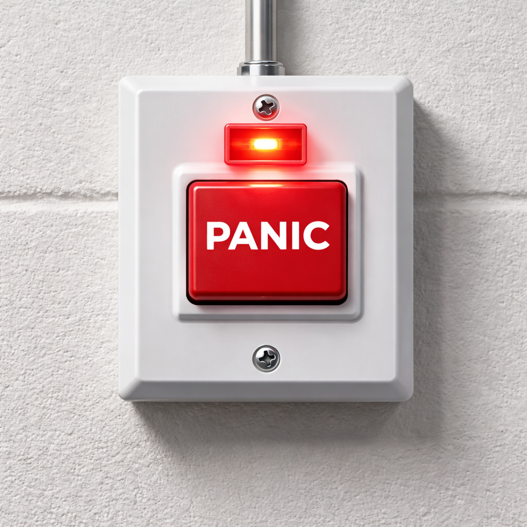 School Panic Alarm Systems 3 Fixed Wall-Mounted School Panic Buttons