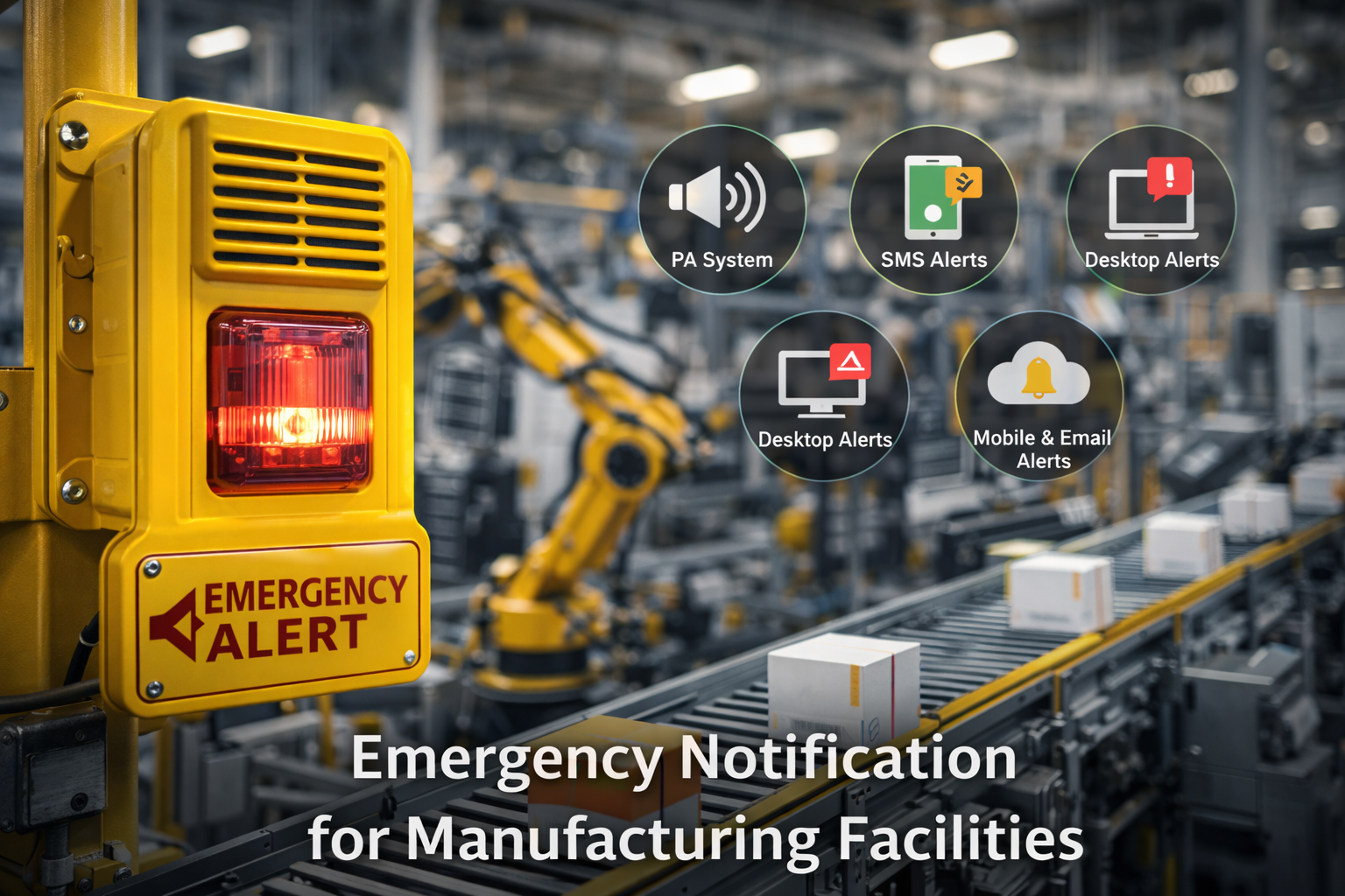 Emergency Notification for Manufacturing Facilities Emergency Notification for Manufacturing Facilities