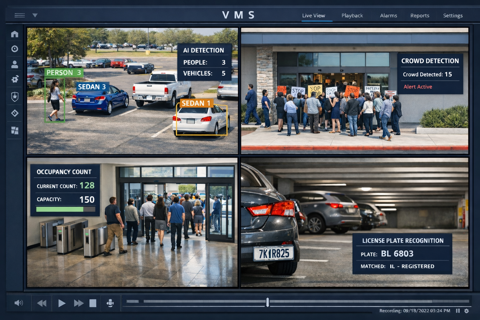 AI Video Surveillance Software for Business