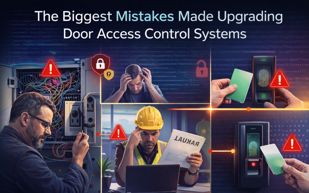 The Biggest Mistakes Made When Upgrading Your Facility’s Door Access Control System