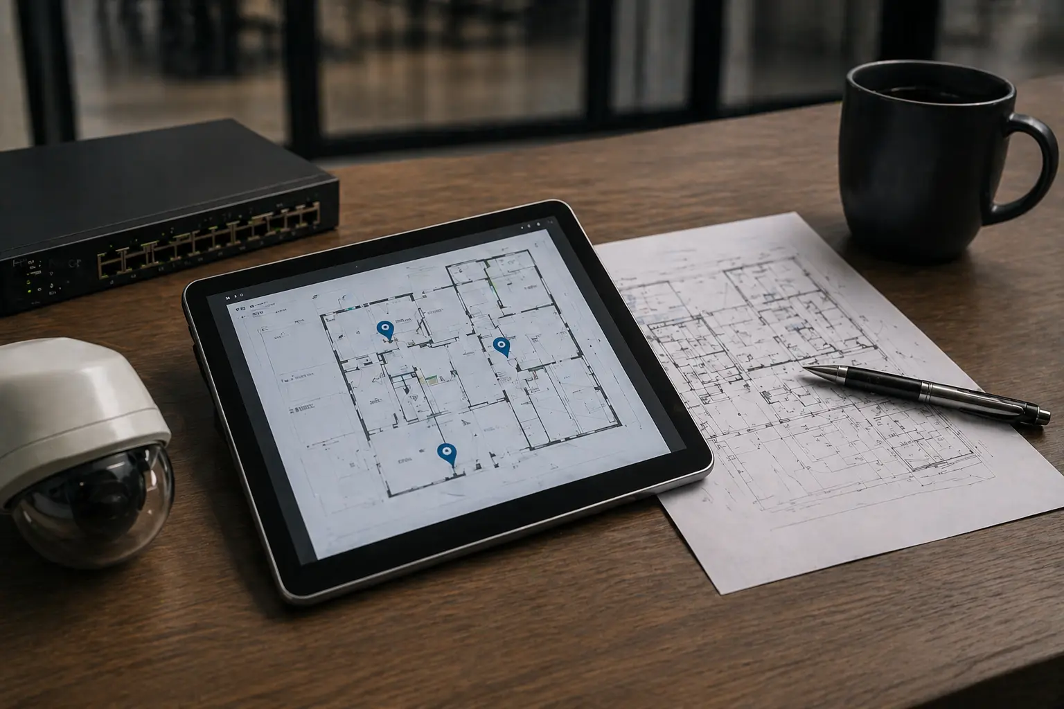 Independent Physical Security System Manufacturer Reviews 22 Commercial security assessment and floor plan review
