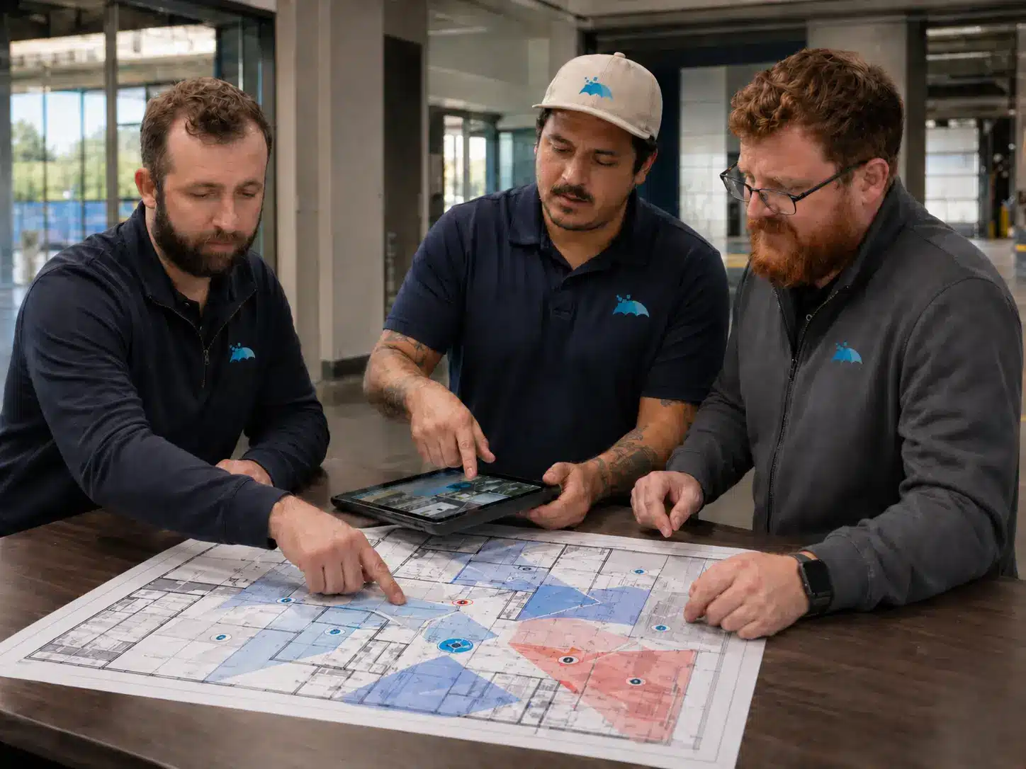 Commercial Security Camera Systems Chicago, IL | Umbrella Security 69 Coverage planning of a business video surveillance system