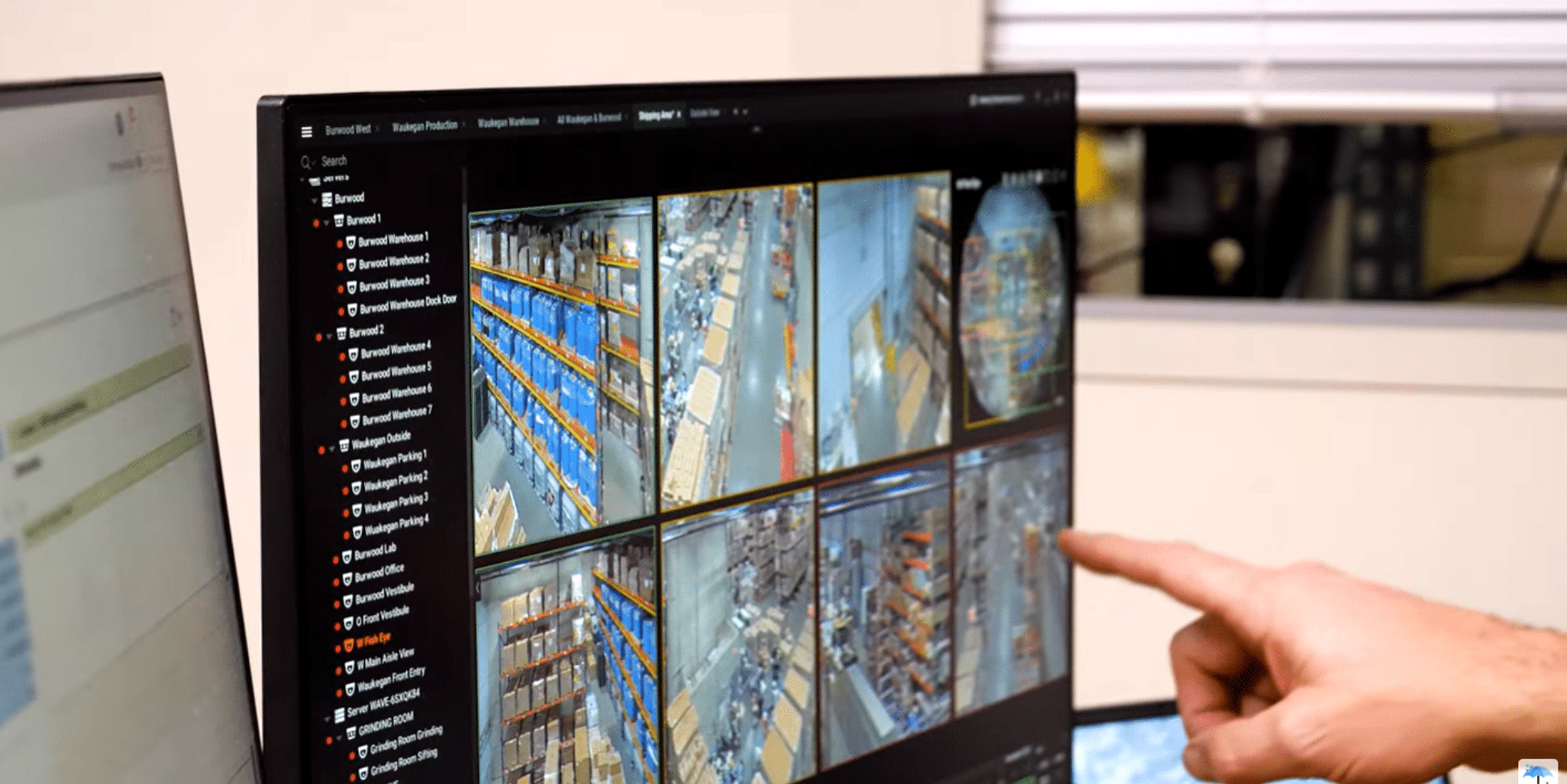 food manufacturing security case study showing integrated surveillance inside a production facility