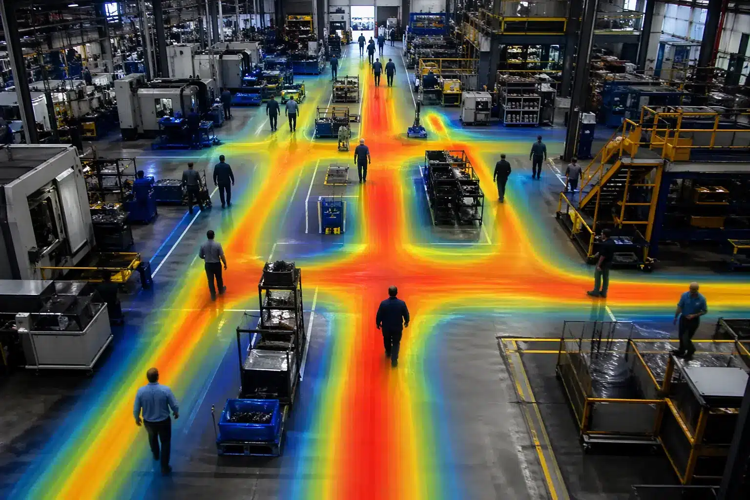Trusted Commercial Security Camera Installation Chicago | Umbrella Security 16 Manufacturing and internal movement heatmap for commercial camera installation