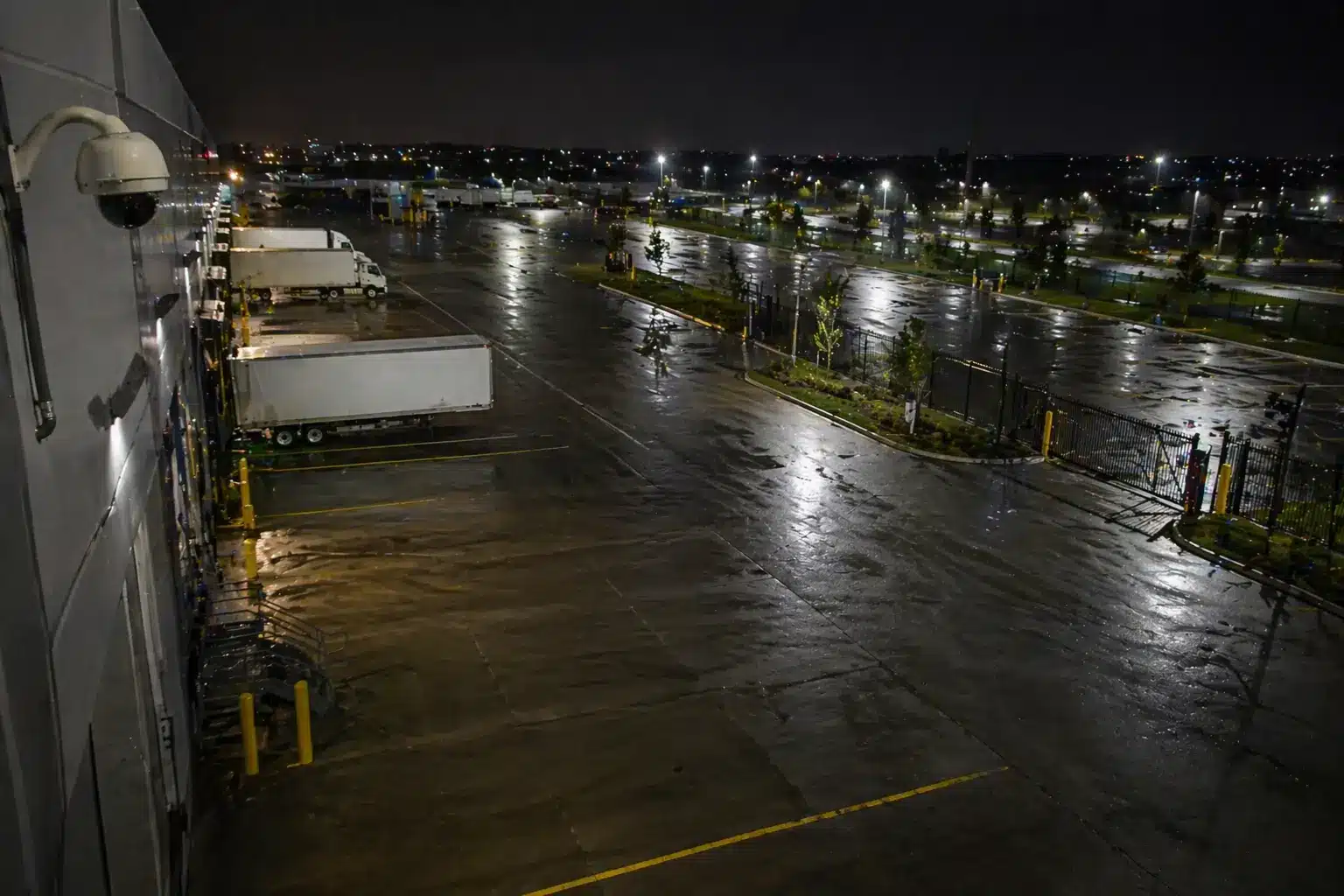 Trusted Commercial Security Camera Installation Chicago | Umbrella Security 18 Perimeter access and after-hours visibility for commercial security cameras
